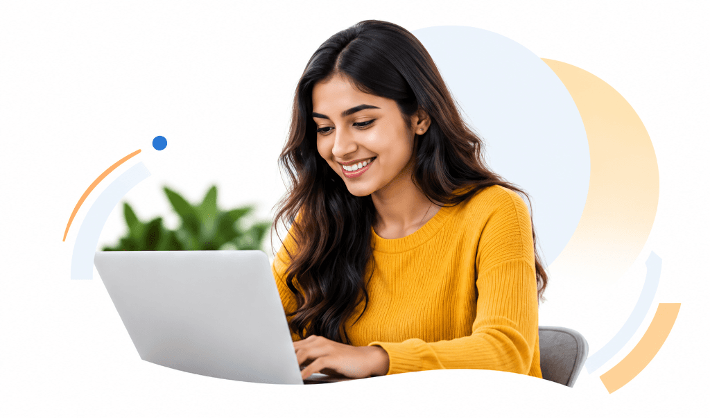 Student learning online with Ayushkar Education